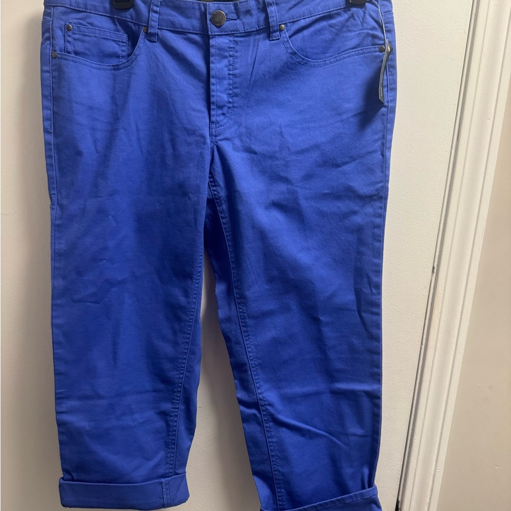 *Eddie Bauer Women's Blue Ankle Jeans